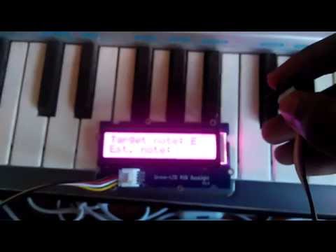 Guitar tuner on Edison