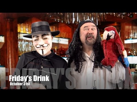 Guy Fawkes Halloween Martini