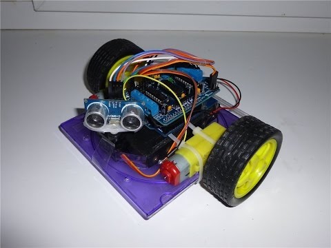 HC-SR04 Ultrasonic Arduino rover