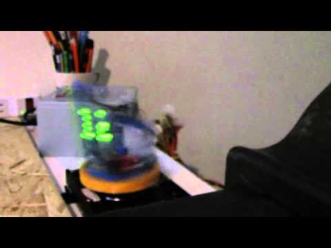 HDD Persistence of Vision Clock