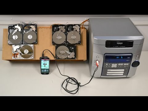 HDDs Speakers - multiple songs test