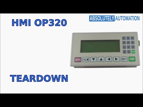 HMI OP 320 TEARDOWN