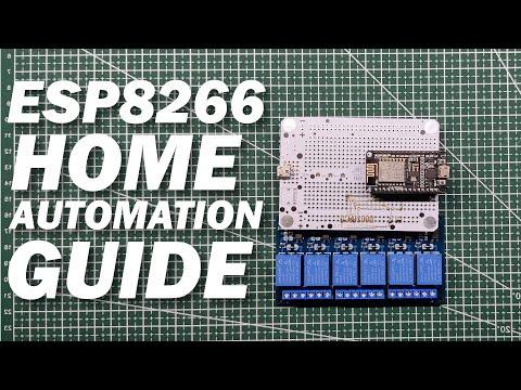 HOME AUTOMATION with ESP8266 WEBAPP