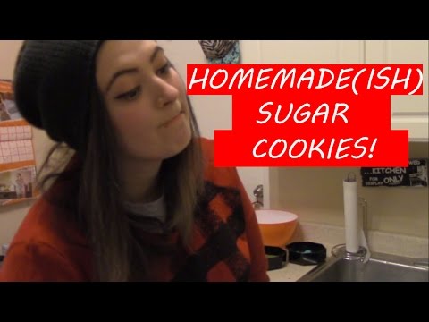 HOMEMADE(ISH) SUGAR COOKIES // HOW TO: SIMPLE SUGAR COOKIES