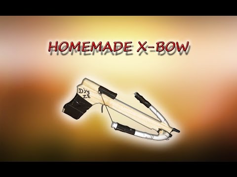 HOMEMADE CROSSBOW PISTOL