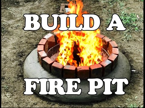 HOW TO: Build A Fire Pit Using A Charcoal Grill