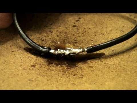 HOW TO: Solder wires with FLUX and heat shrink.