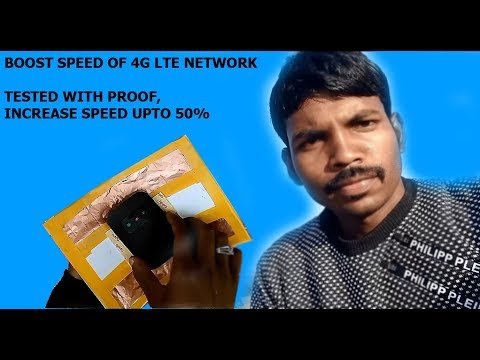 HOW TO MAKE 4G LTE SPEED BOOSTER//HOMEMADE 4G SPEED BOOSTER// WITH PROOF SPEED INCREASED UPTO 50%