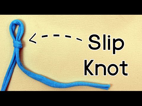 HOW TO MAKE A CROCHET SLIP KNOT (slip loop) | Patrones Valhalla ENG