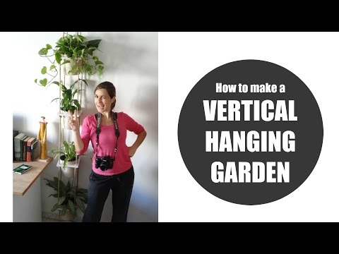 HOW TO MAKE A VERTICAL HANGING GARDEN