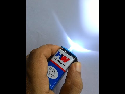 HOW TO MAKE AN EASY  LED TORCH