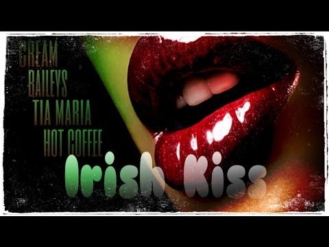 HOW TO MAKE AN IRISH KISS COCKTAIL