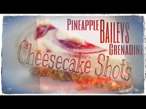 HOW TO MAKE CHEESECAKE SHOTS