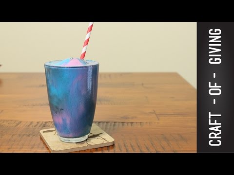 HOW TO MAKE GALAXY THICKSHAKES  | Craft of Giving