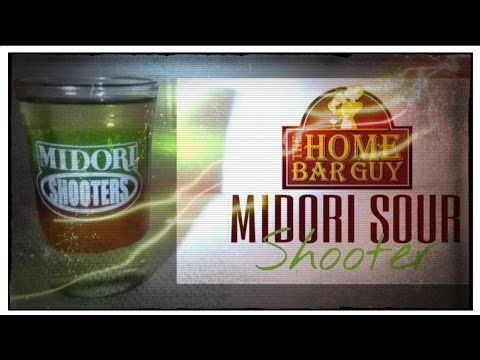 HOW TO MAKE MIDORI SOUR SHOTS