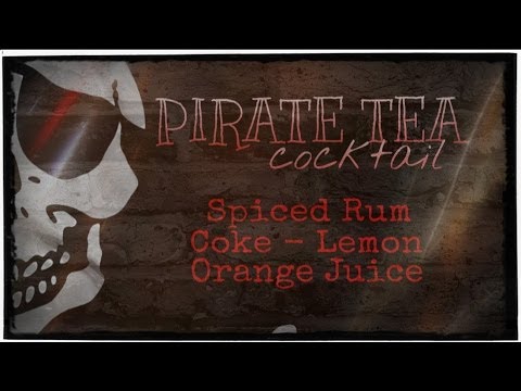 HOW TO MAKE PIRATE TEA COCKTAIL