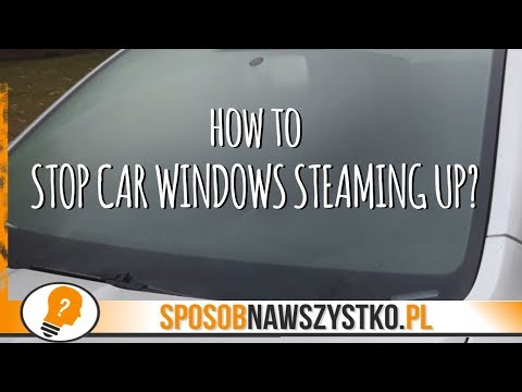 HOW TO stop car WINDOWS STEAMING UP