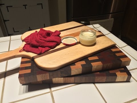 HOWTO: Cutting Board Finish