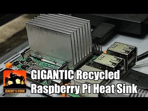 HUGE Raspberry Pi Heat Sink from Old PC [Howto]