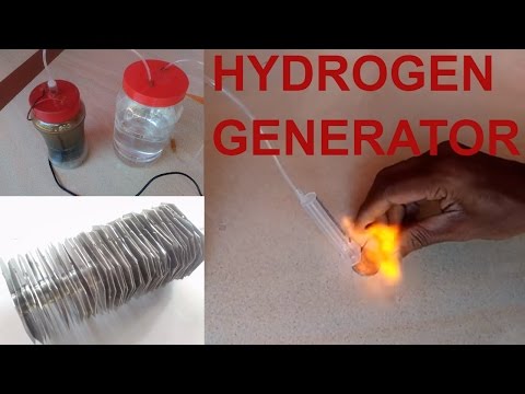 HYDROGEN GENERATOR -How to Make Tutorial DIY