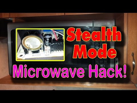 Hack That Annoying Microwave Beeper for  Stealth Mode