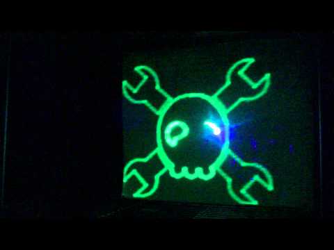 Hack a Day - Laser Glow Writer Edition