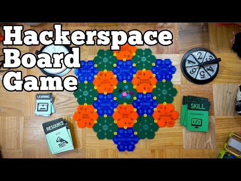 Hackerspace Board Game | Barb Makes Things #53