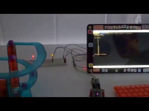 Hacking a ball circuit with Kano Raspberry Pi