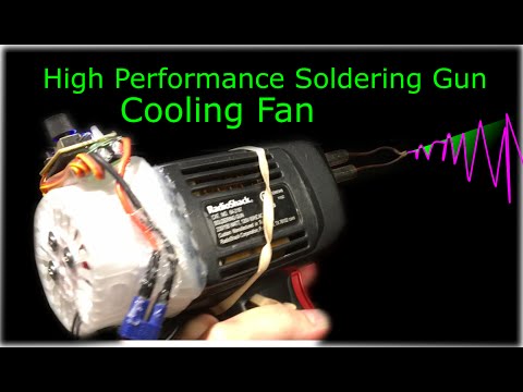 Hacking the soldering Gun to Stay Cool from continuous use