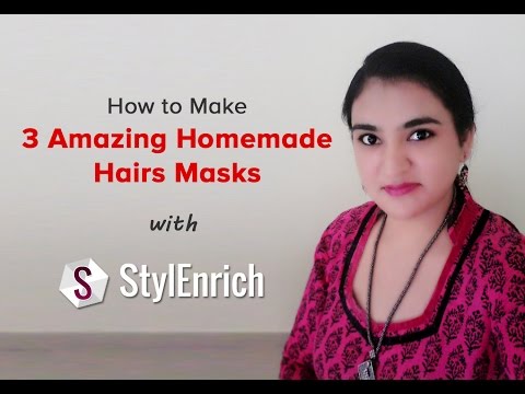 Hair Treatment at Home : How to Make Amazing Homemade Hair Masks