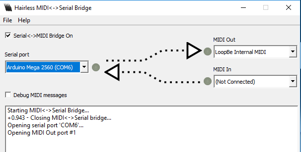 Hairless MIDI connected.PNG