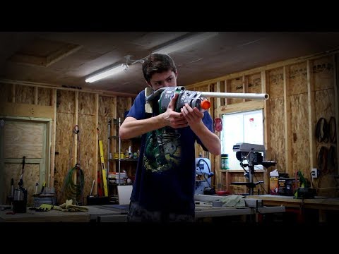 Hairspray powered gun from TRASH