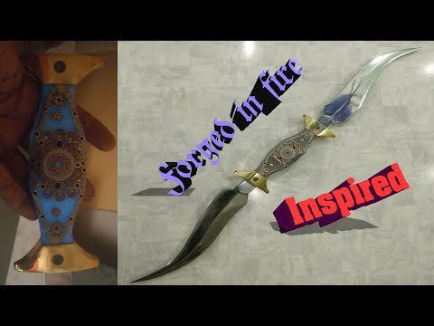 Haladie Dagger - Alec Stele and Forged in Fire inspired