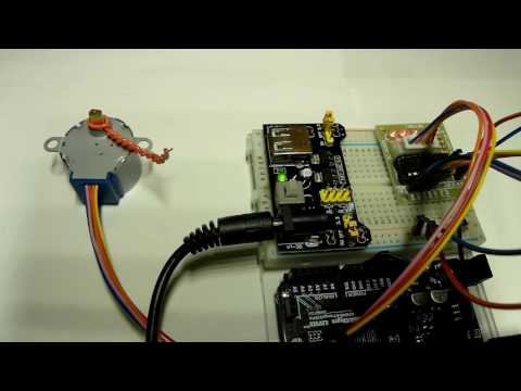 Half Step Method for Stepper Motor