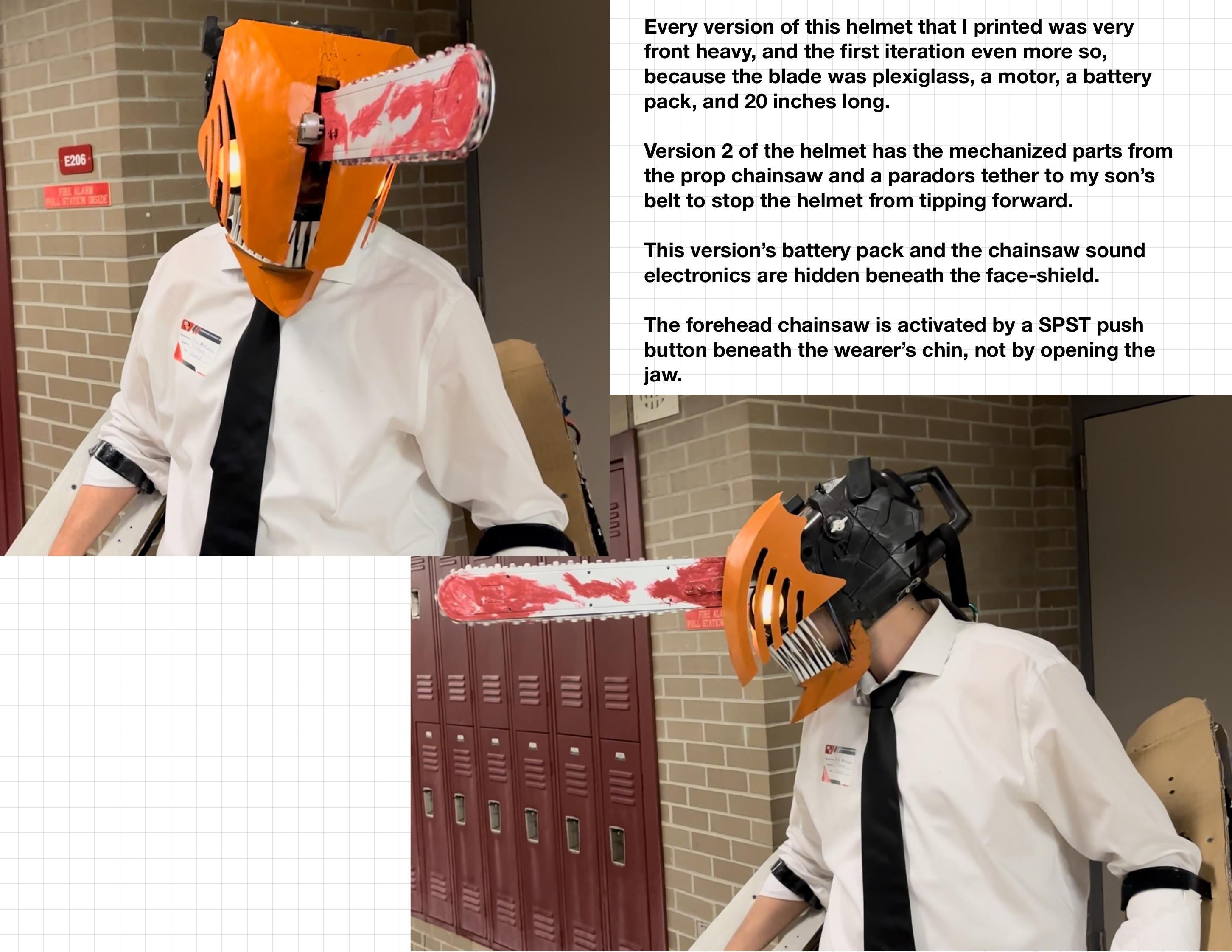 Halloween 2023 - ChainsawMan final Helmet!.jpg