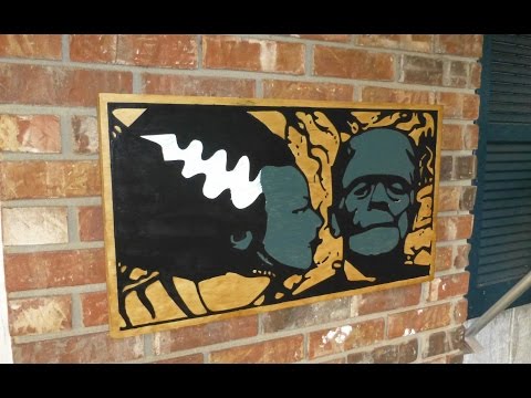 Halloween CNC Wall Art