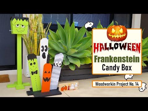 Halloween Frankenstein Candy Box