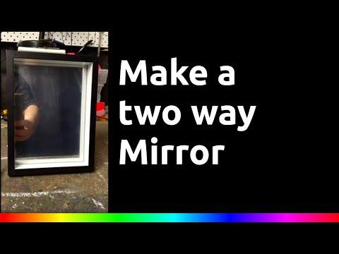 Halloween mirror - scary two way mirror prank