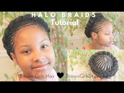 Halo Braid Tutorial | Natural Hair