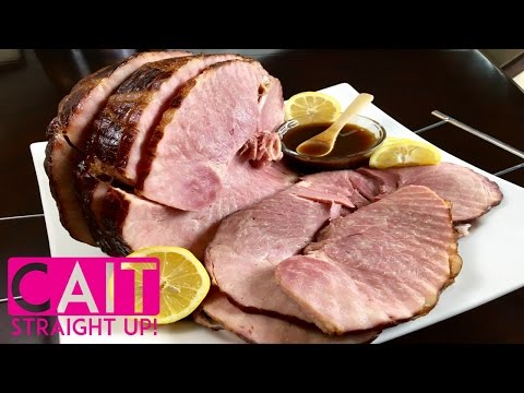 Ham Recipe With Dr. Pepper Glaze | Cait Straight Up