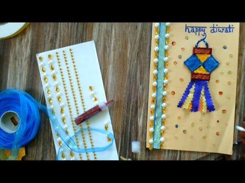 Handmade Diwali Greeting Cards