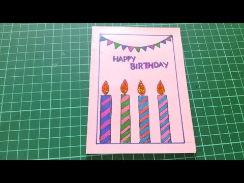 Happy Birthday Cards for Friends Handmade