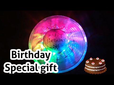 Happy Birthday rainbow lighting celebration || Best DIY idea || #smartcreativity