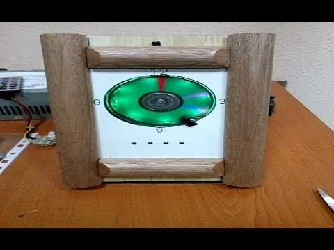 Hard Disk Drive Clock (HDD with Arduino uno)