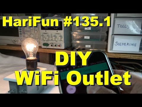 HariFun #135.1 - DIY WiFi Outlet