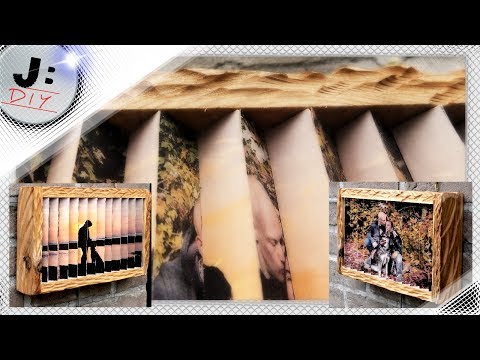 Harmonica picture Wood art  Homemade Anglechanging pictures