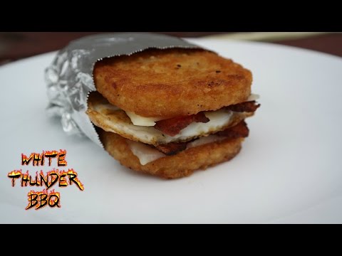 Hashbrown Breakfast Sandwich | White Thunder BBQ