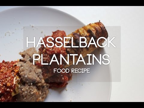 Hasselback Plantains | Food Recipe