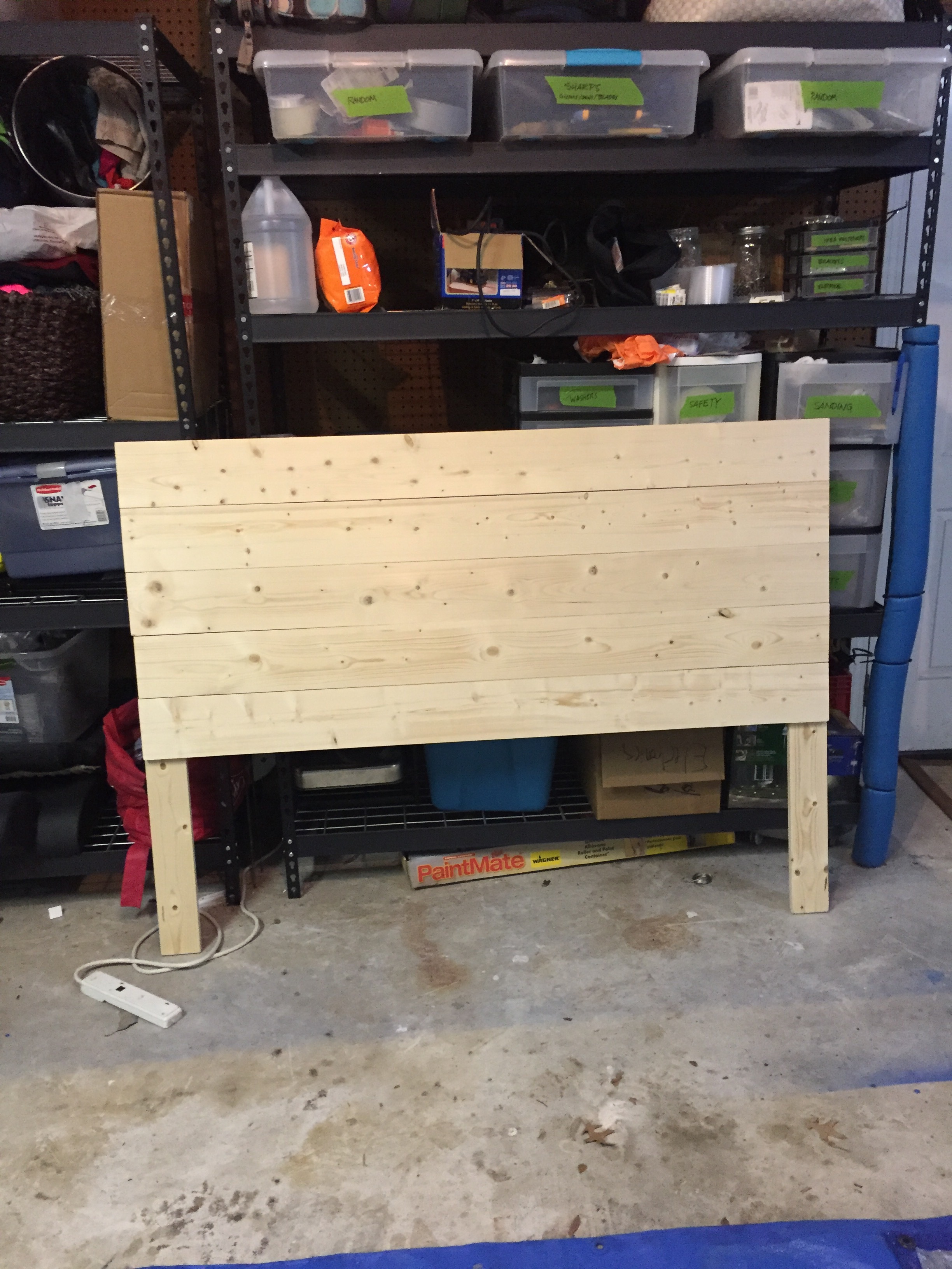 Headboard Assembled - Just Might DIY.JPG