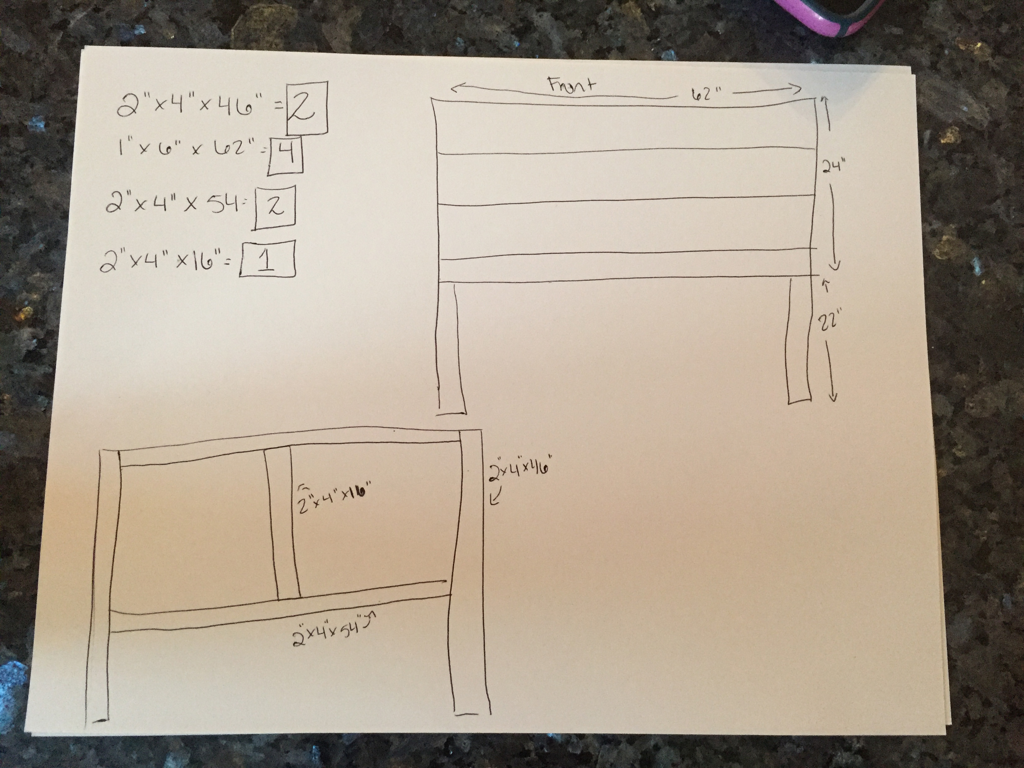 Headboard Drawing - Just Might DIY.JPG